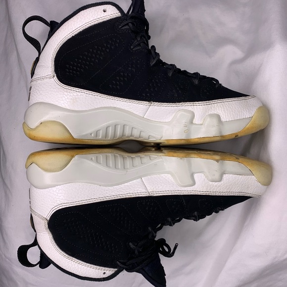 Nike air Jordan 9 Women’s size 7 Los Angeles Oreo black white retro og wmns - Picture 8 of 13